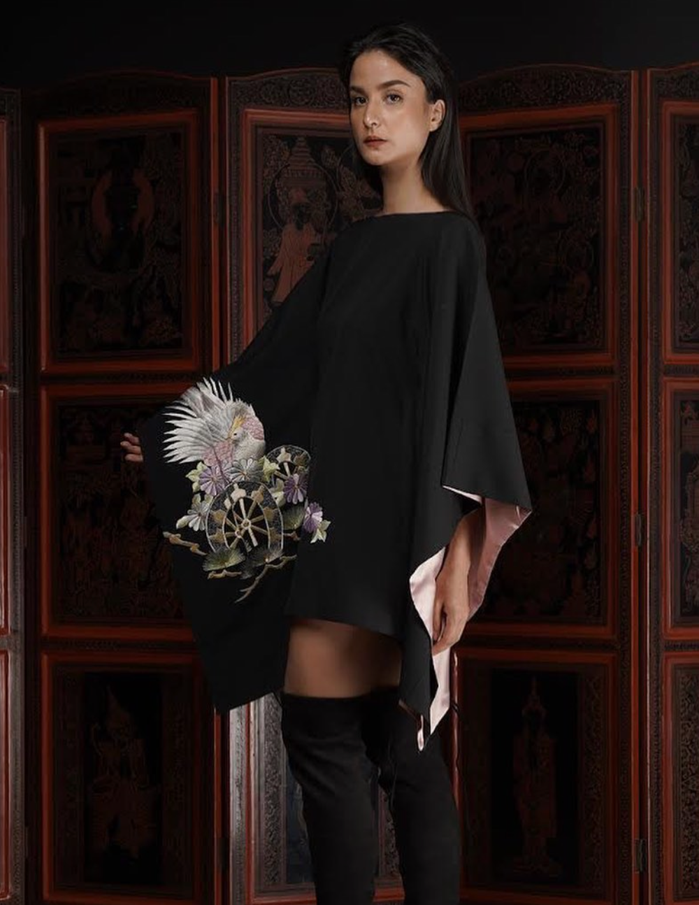 Kimono Cape Dress