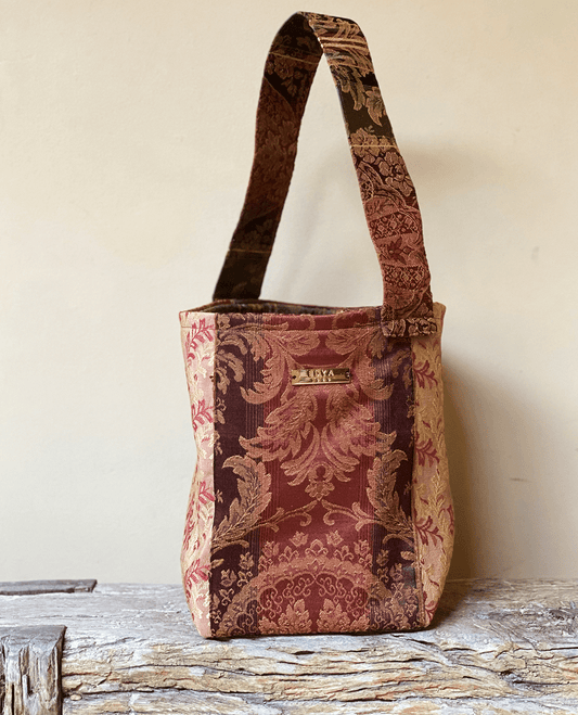 BUCKET BAG - ROYAL BORDEAUX - EDYA 1929