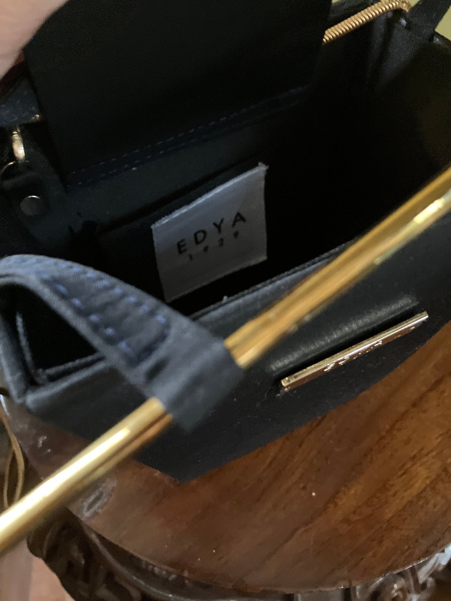 Chopstick bag - BLACK - EDYA 1929