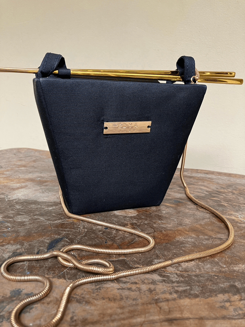 Chopstick bag - BLACK - EDYA 1929