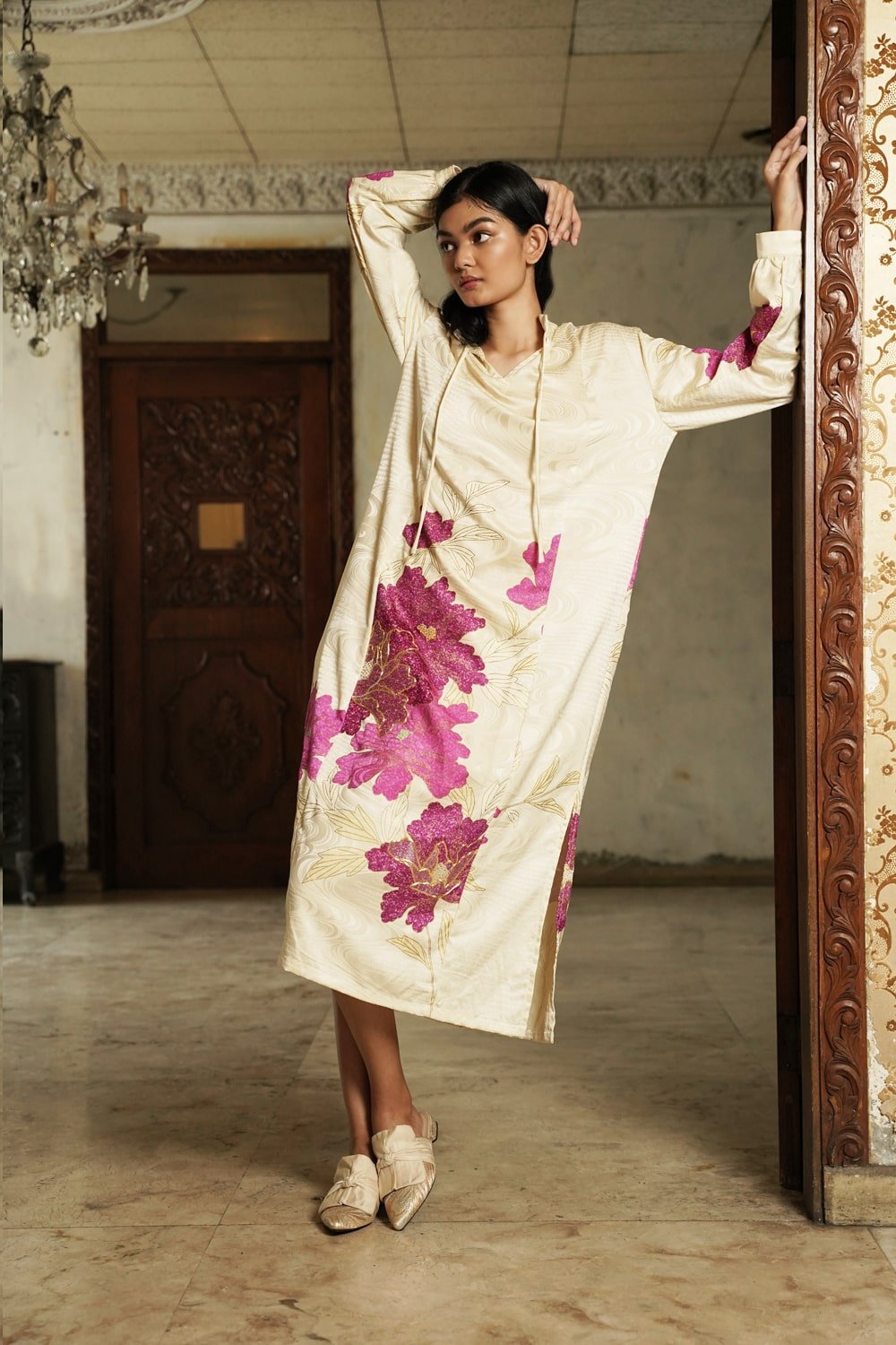 EASY LONG DRESS - DAHLIA LOVE - EDYA 1929