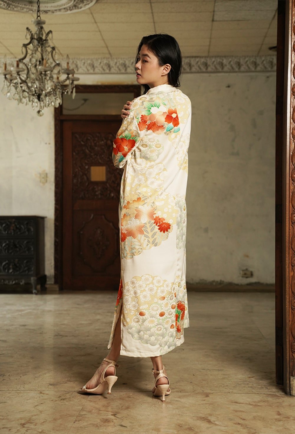 EASY LONG DRESS - FLORAL - EDYA 1929