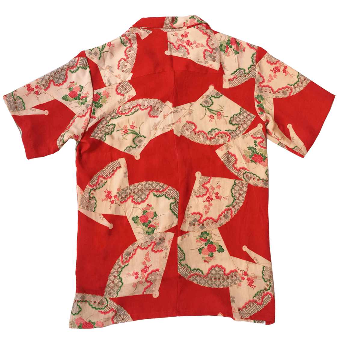 FESTIVE RED KIMONO SHIRT - EDYA 1929