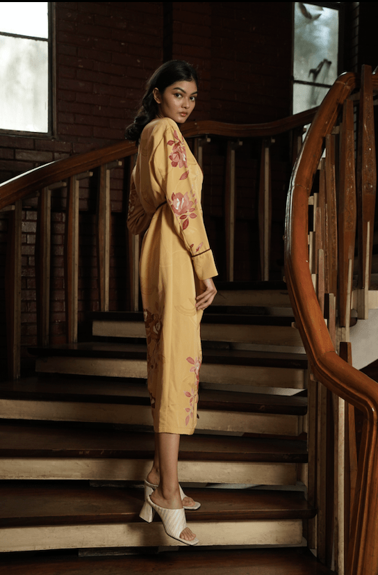 Honey Vintage Wrap Dress - EDYA 1929