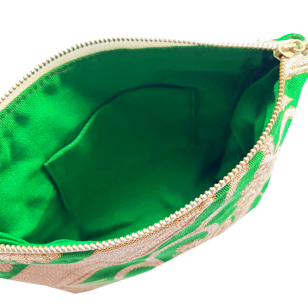 Emerald-Basic Zipped pouch