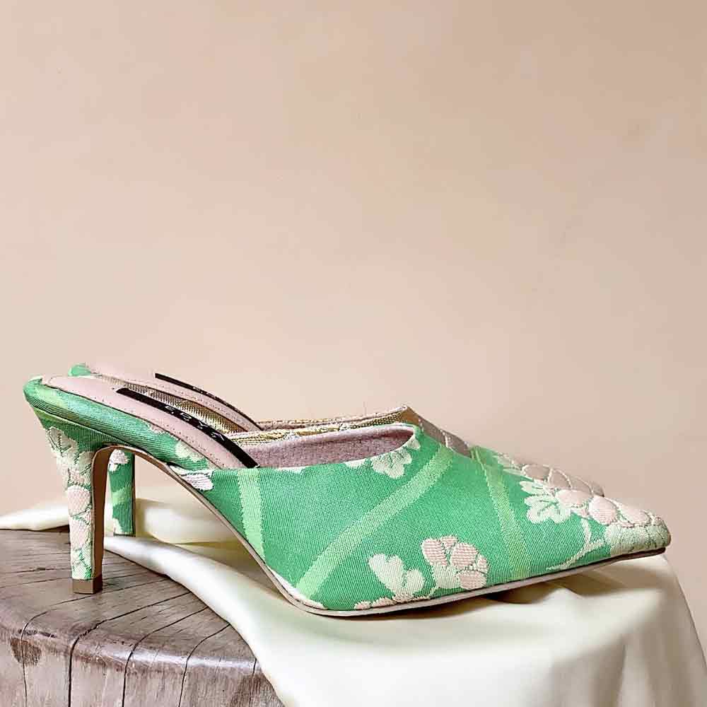 Mint Green Pointed toe mule