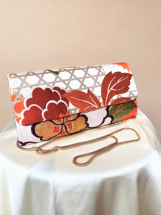 Mandarin Three way Clutch Bag